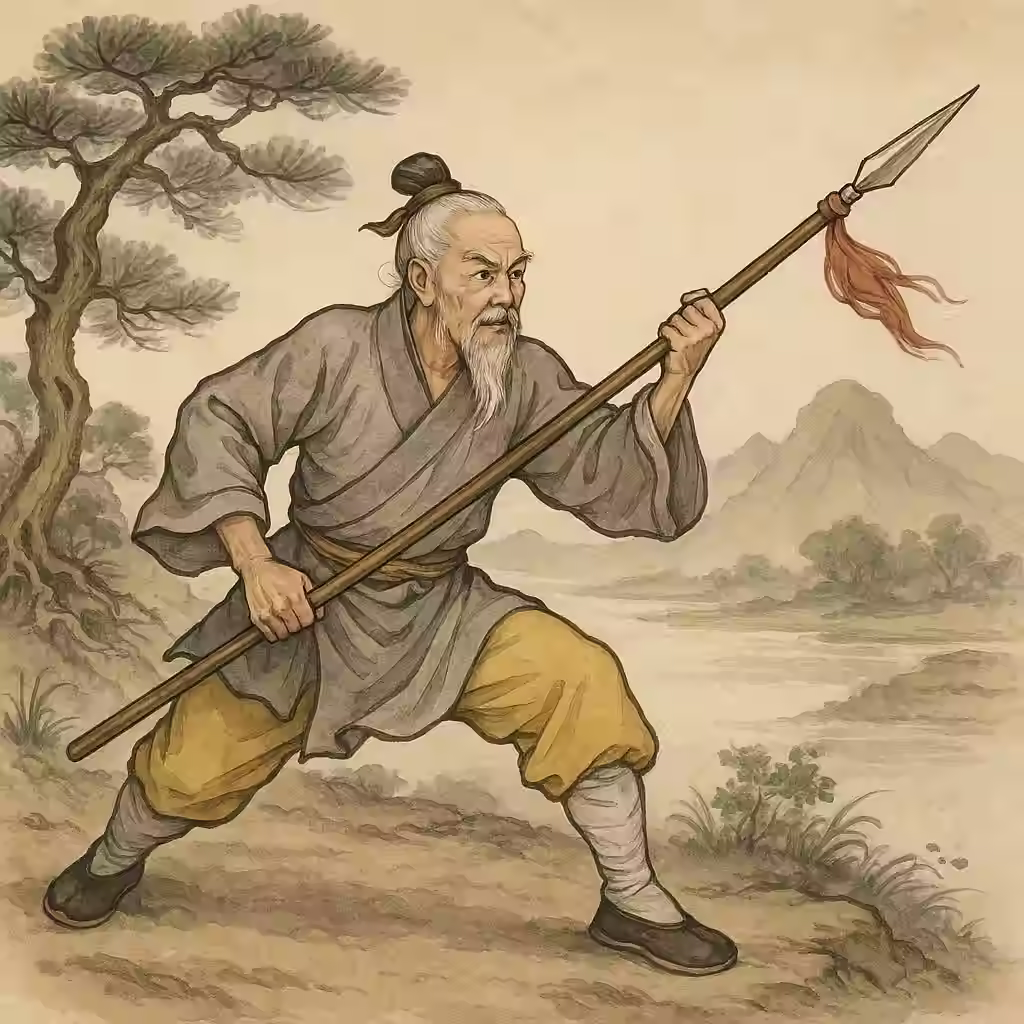 Wudang Ziwu Spear
