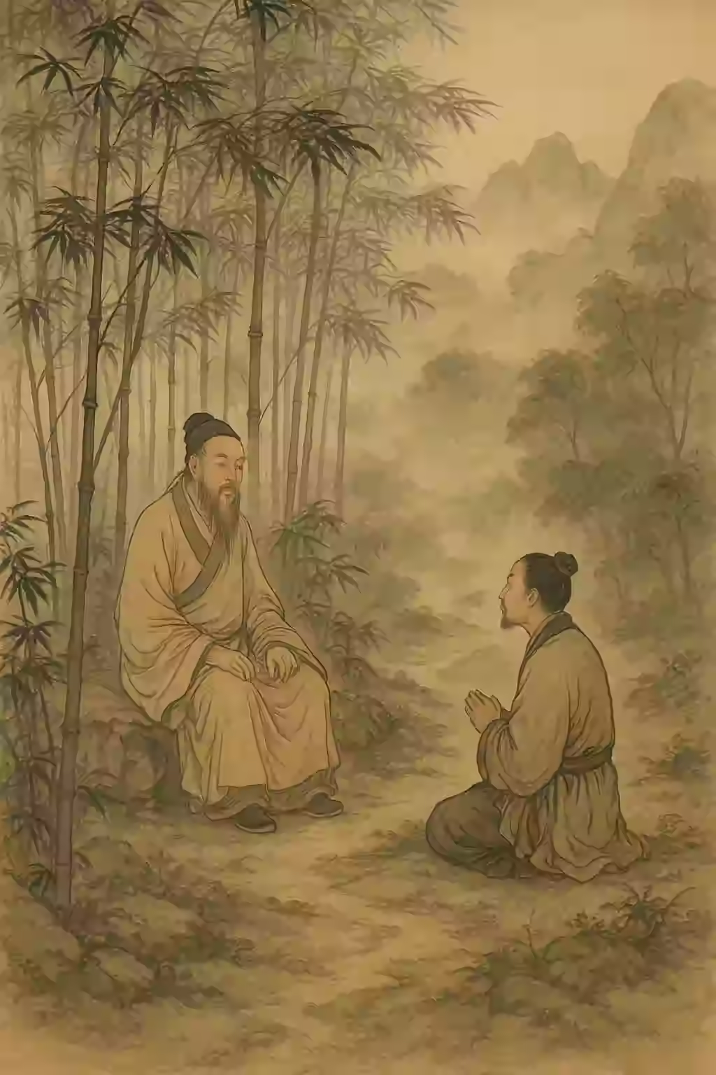 Daoist Master in the Forest