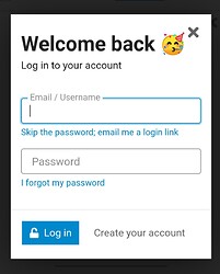 log in