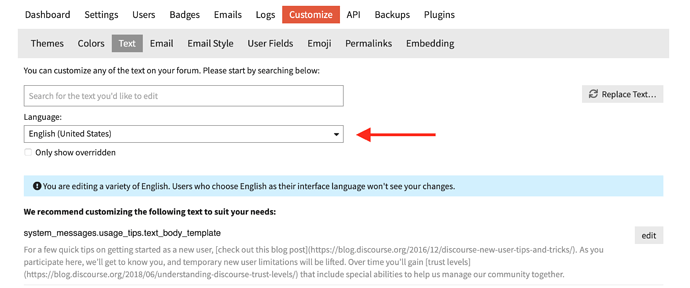 language
