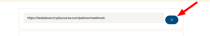 Creating webhook