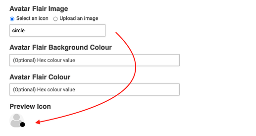 Icon Selection