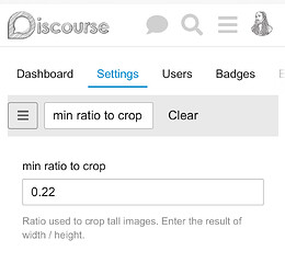 min ratio to crop5