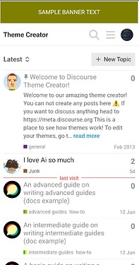 「Discourse Theme Creator」というユーザーからの投稿が、別のユーザーからの歓迎メッセージを受け取ったソーシャルメディアプラットフォームのインターフェイスを示しています。(AIによるキャプション)