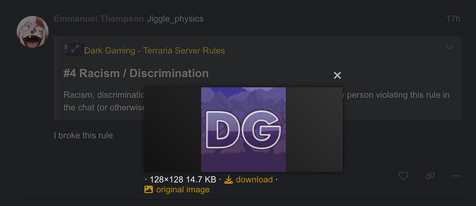 This image shows a screenshot of Discord chat rules with entries for "Racism/discrimination," labeled as Rule #4. (Captioned by AI)