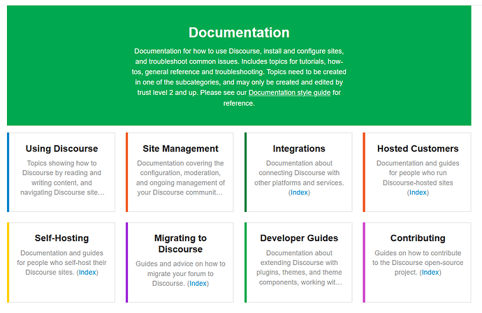 documentation