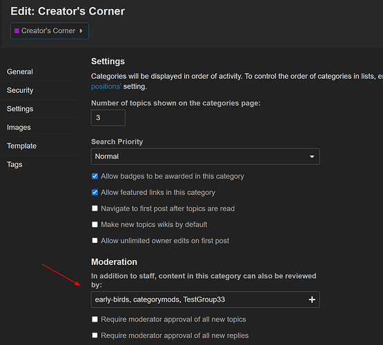 AIによるキャプション付き画像:コンピュータ画面に、「Creator's Corner」というWordPressプラグインの設定が表示されています。