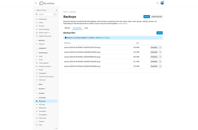 Screenshot 2025-05-24 at 10-37-59 Backups - Admin - Canvas