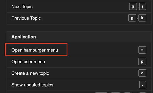 A imagem é uma captura de tela de uma interface de menu com opções destacadas em "Navegação do Tópico Anterior/Seguinte" e "Aplicação" no topo. (Legenda da IA)