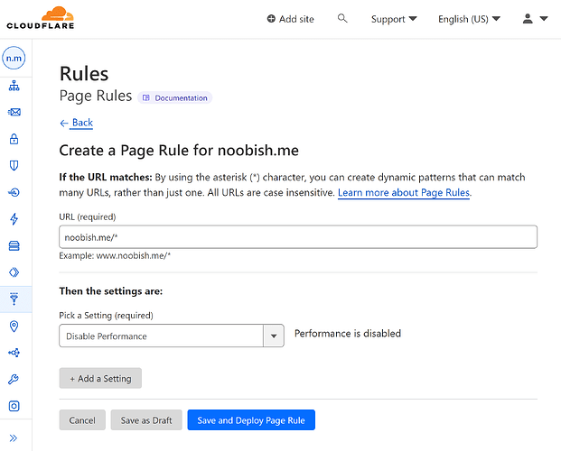 cloudflare-page-rule-for-discourse-sites