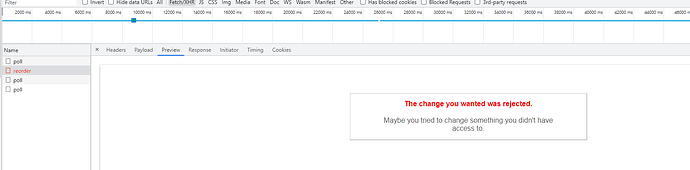 preview error