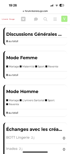 The image shows a black and white screenshot of a mobile phone displaying a list of personal items and their corresponding quantities. The items listed are in French. (Captioned by AI)