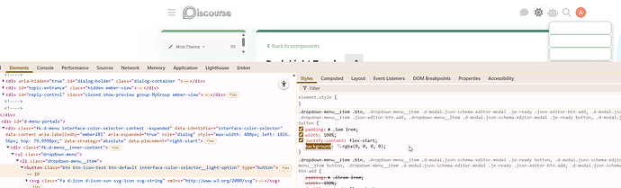 Ein Bild eines Computerbildschirms, der eine integrierte Entwicklungsumgebung (IDE) mit einem Benutzer zeigt, der eine Benutzeroberfläche mit HTML- und CSS-Code erstellt. (Beschriftet von KI)