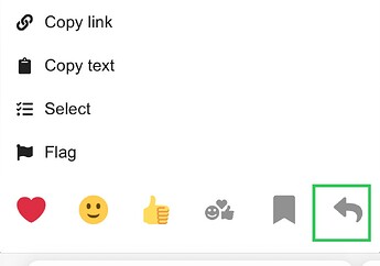 chat mobile menu