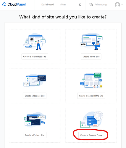 create-reverse-proxy-site