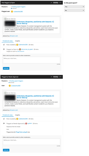 Testingspamtriggers
