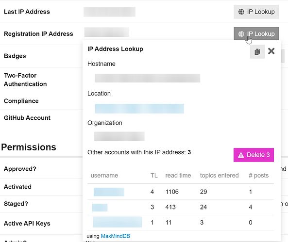 L'image montre un écran d'ordinateur avec un panneau de paramètres ouvert, se concentrant sur la section de recherche d'adresse IP et indiquant la sélection du bouton de recherche d'adresse IP. (Légendé par l'IA)