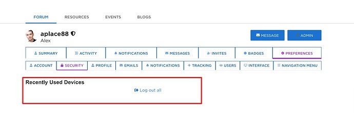 Security-Preferences-aplace88-JDRF-TypeOneNation-Community-Forum