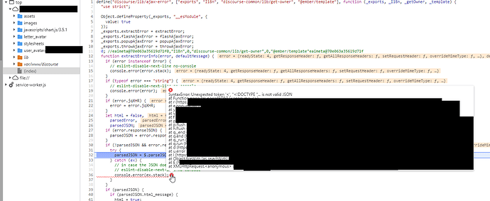 error in code