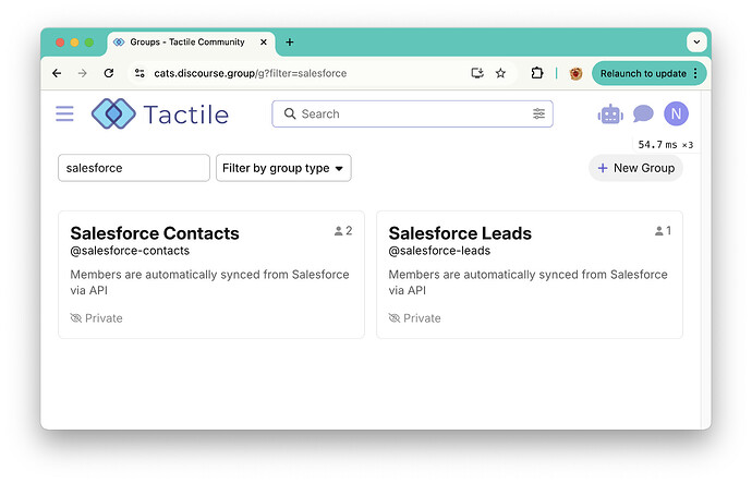 salesforce groups