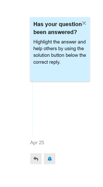 suggest to mark solved