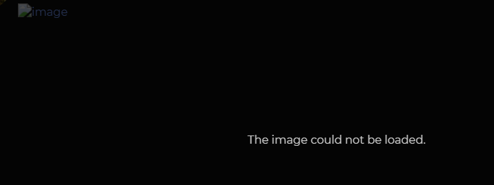 L'image n'a pas pu être chargée, résultant en un écran noir avec le texte « L'image n'a pas pu être chargée. » affiché. (Légendé par l'IA)