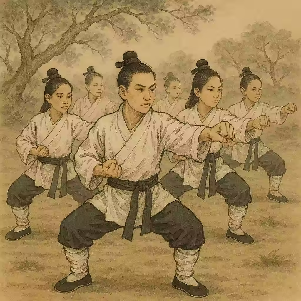 Traditional Jibenquan Practice