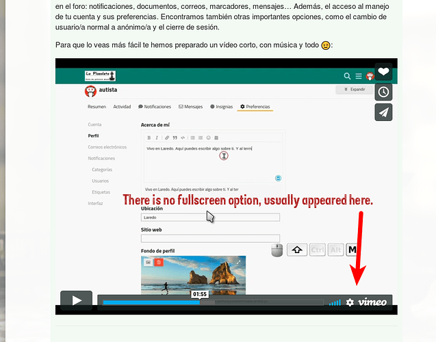 Jetzt, Vimeo