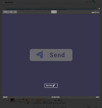 full screen iframe lightbox