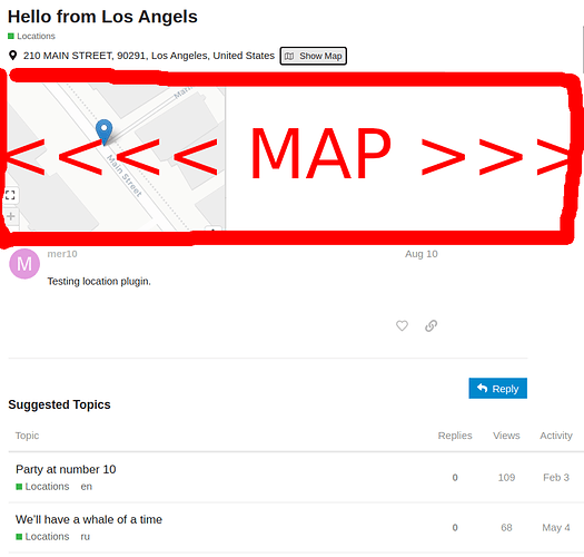 map discourse