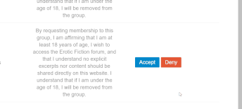 group requests - edge