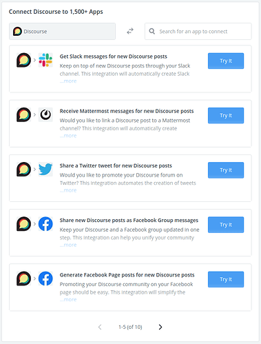 discourse_integrations_list