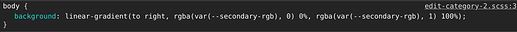 correct css