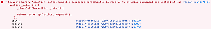 Glimmer Component Error
