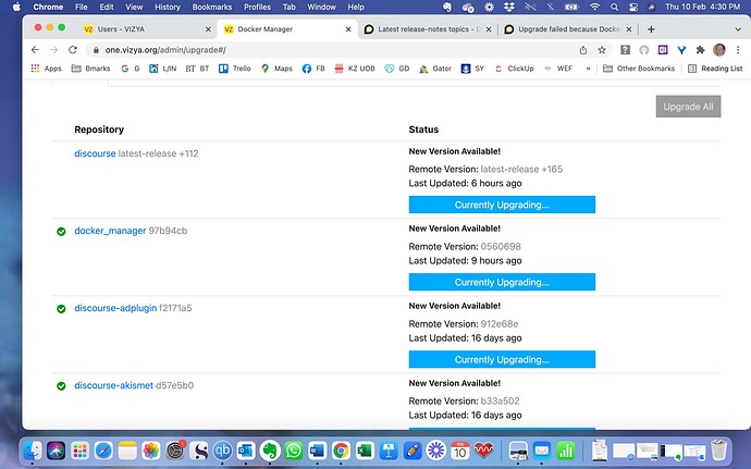 List processes