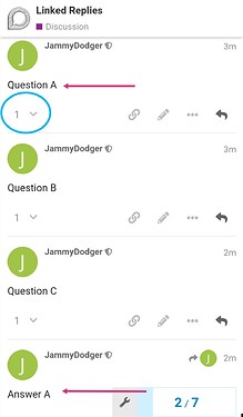Filter reply - before