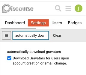 automatically download gravatars
