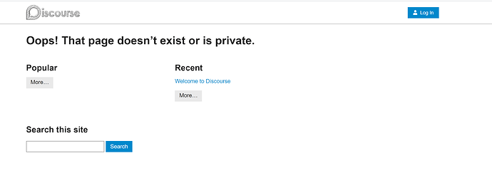 pb discourse ERROR PAGE NOT EXISTING