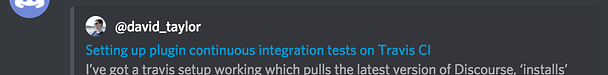 Test message