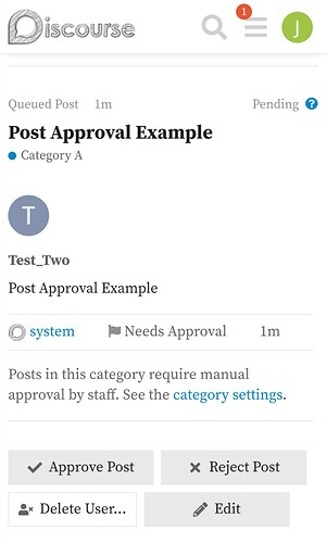 Review Queue Pending Approval