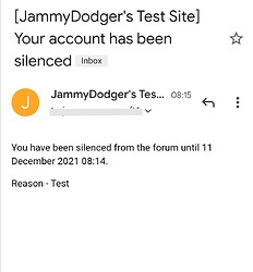 Basic Silenced Email