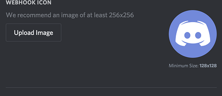 Webhook settings