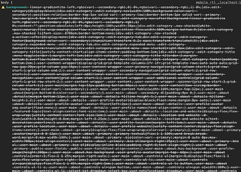 jumbled CSS