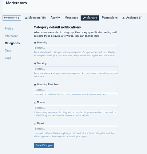 moderators-categories