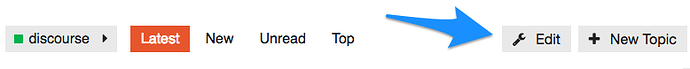 Edit category button