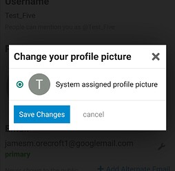 TL0 Change Profile Picture