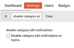 disable category edit notifications
