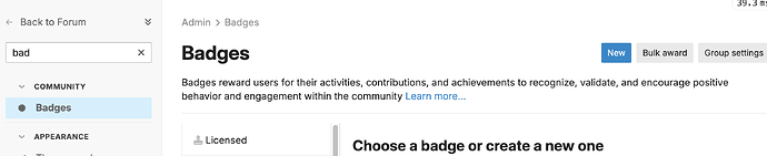 badges