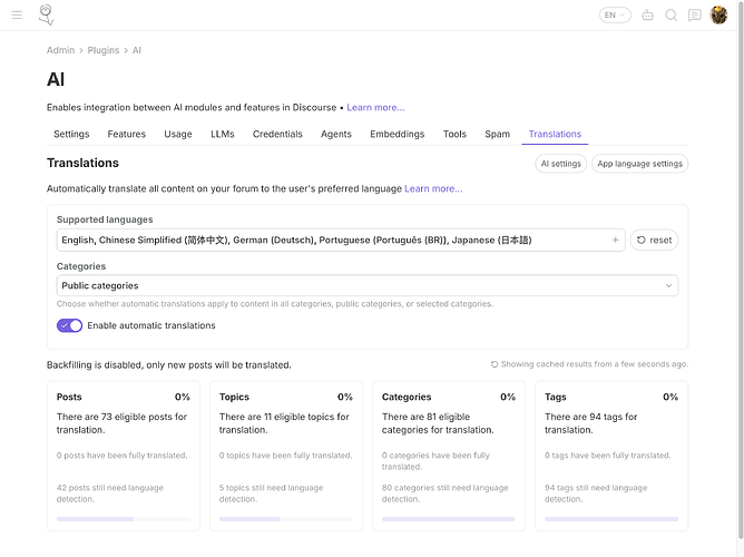 main page