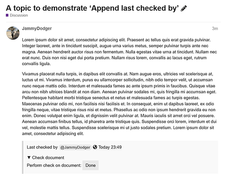 Last checked by example